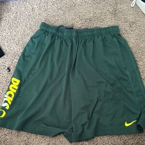 Nike Oregon ducks basketball shorts